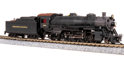 Broadway Limited Imports (BLI) Steam Engine - Light Mikado Sound/DCC/DC PRR #962  N Scale