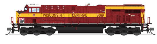Broadway Limited BLI 8630 - ES44AC DC/Silent CN Wisconsin Central Heritage Paint #3069
