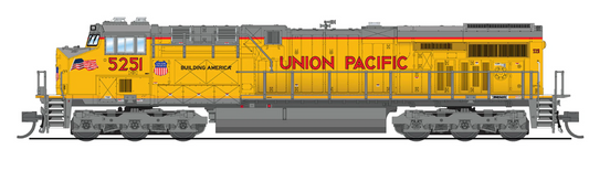 Broadway Limited BLI 8641 - ES44AC DC/Silent Union Pacific Small Flags Scheme #5251