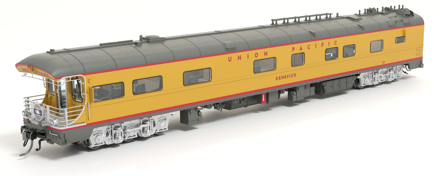 Broadway Limited 9015 HO Scale - Union Pacific Business Car "Kenefick" - "Spirit of the Union Pacific" UP #119