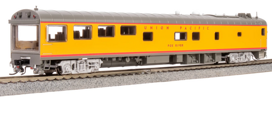 Broadway Limited 9105 HO Scale Union Pacific Track Inspection Car, "Fox River", 1995 - 2006 Appearance