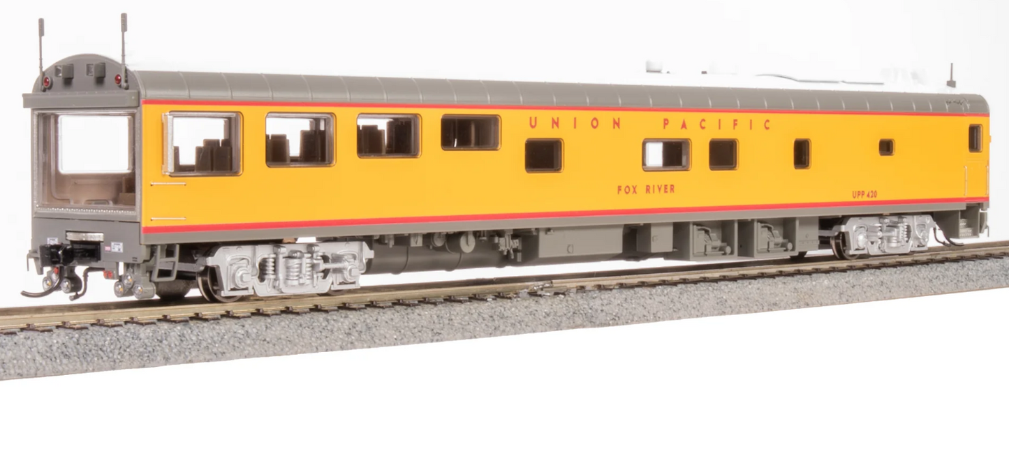 Broadway Limited 9106 HO Scale Union Pacific Track Inspection Car, "Fox River", 2006 - Present Appearance