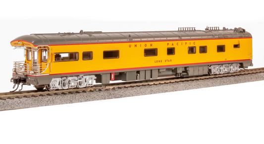 Broadway Limited 9590 HO Scale - Union Pacific Business Car, "Lone Star", 2001-2017 Appearance, UP Shield on Rear UP #101