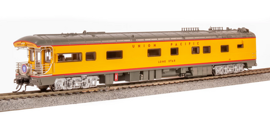 Broadway Limited 9593 HO Scale - Union Pacific Business Car, "Lone Star", Blue "150 Years" Drumhead UP #101