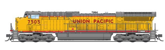 Broadway Limited BLI 6281 N Scale - AC6000 DCC/Sound (Paragon 3) Union Pacific #7516