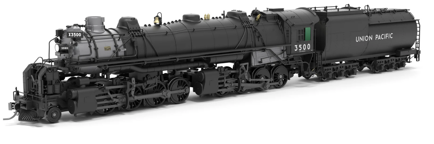 Broadway Limited Imports BLI 9423 HO Scale Steam Engine - Bull Moose Post-1944 Appearance Sound/DCC/Smoke Union Pacific #3500