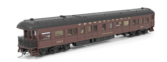 Broadway Limited HO 8970 Z74D Business Car, PRR 7507, "Pennsylvania", Late 1940's