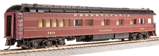 Broadway Limited HO 8972 Z74D Business Car, PRR 7510, "Pittsburgher", Late 1940's