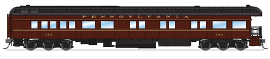 Broadway Limited HO 8973 Z74D Business Car, PRR 100, 1950's Appearance