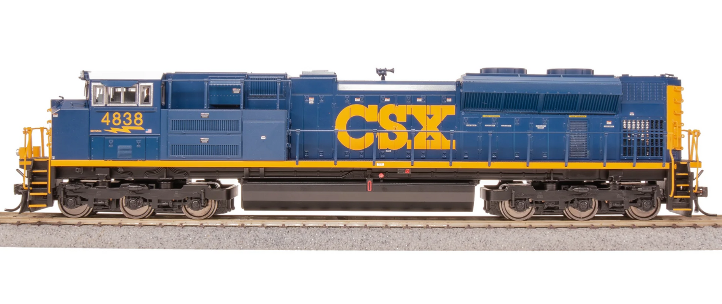 Broadway Limited BLI 8707 HO Scale - SD70ACe DC/Silent (DCC Ready) Die-Cast CSX YN3 #4845