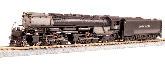 Broadway Limited Imports BLI #6980 UP Challenger 4-6-6-4, #3942, Black & Graphite, Coal Tender, Paragon4 DCC/DC/Paragon 4/Smoke N Scale