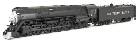 Broadway Limited Imports BLI 9836 HO Scale Steam Engine -  Southern Pacific GS-4 4-8-4, #4445, Deskirted, Painted Black, No Trim on Pilot, Paragon4 Sound/DC/DCC, Smoke