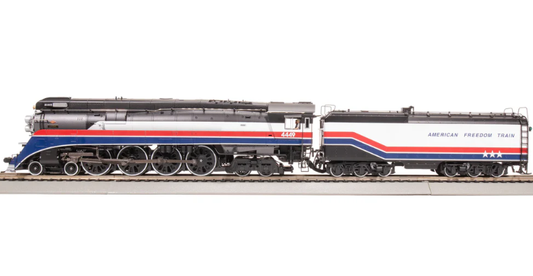 Broadway Limited Imports BLI 9840 HO Scale Steam Engine - Southern Pacific GS-4, #4449, 1975 American Freedom Train, Paragon4 Sound/DC/DCC, Smoke