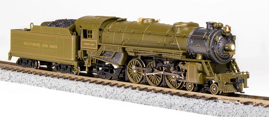 Broadway Limited Imports (BLI) Steam Engine - Heavy Pacific Sound/DCC/DC B&O #5300 N Scale