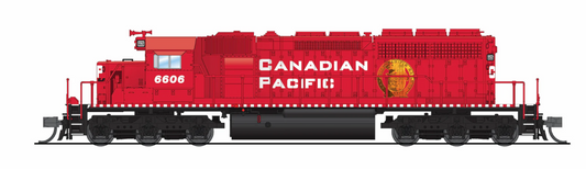 Broadway Limited Imports (BLI) SD40-2 DCC & Sound Canadian Pacific #6606 N Scale