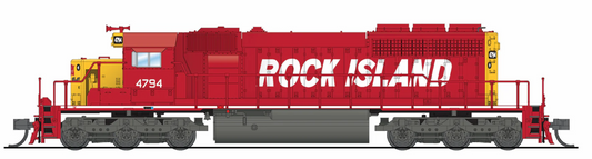 Broadway Limited Imports (BLI) SD40-2 DCC & Sound Rock Island #4794 N Scale