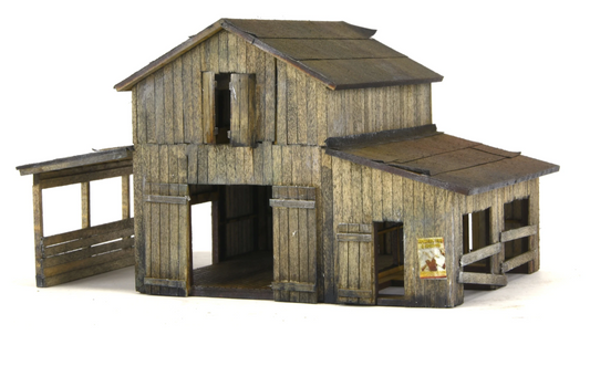 Banta Modelworks 2147 HO Scale - Foleys Barn Laser Structure Kit