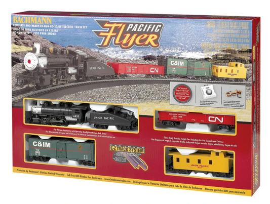 Bachmann 00692 HO Scale Union Pacific Flyer Train Set
