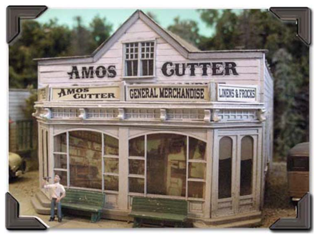 Bar Mills Scale Model Works 462 Amos Cutter Kit HO Scale