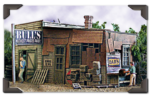 Bar Mills Scale Model Works 452 Bulls' Salvage Kit HO Scale