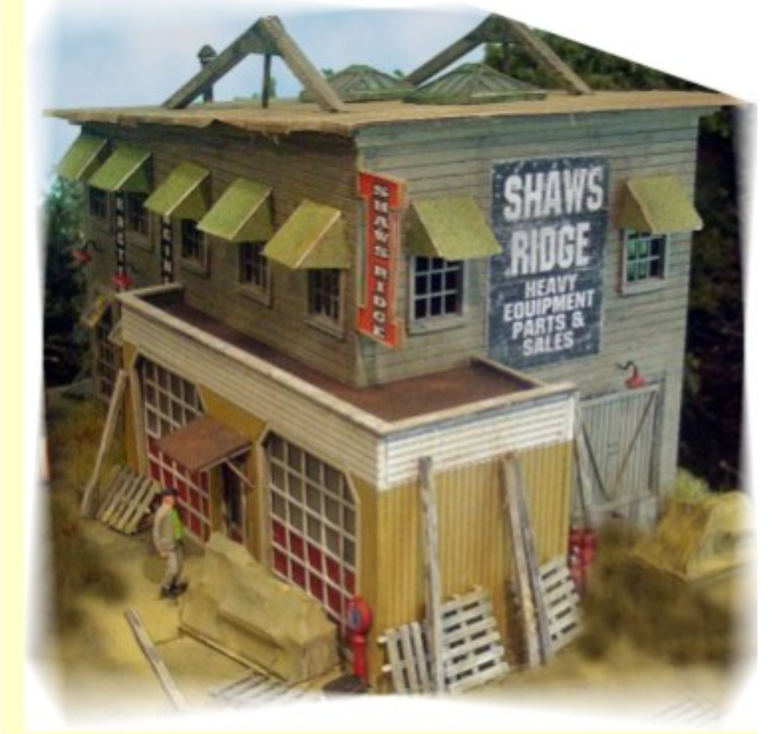 Bar Mills Scale Model Works 532 Shaw's Ridge Equipment & Supply HO Scale