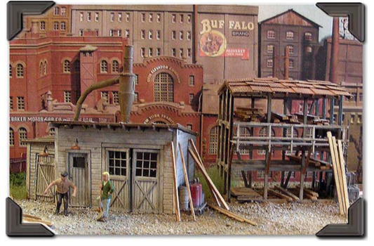 Bar Mills Scale Model Works 422 The Crown Crate Co. Kit HO Scale