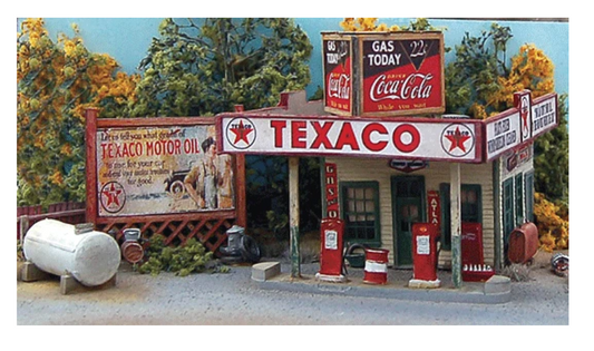 Bar Mills Scale Model Works 102 HO Scale Bud Smiley's Gas Stop - Craftsman Kit