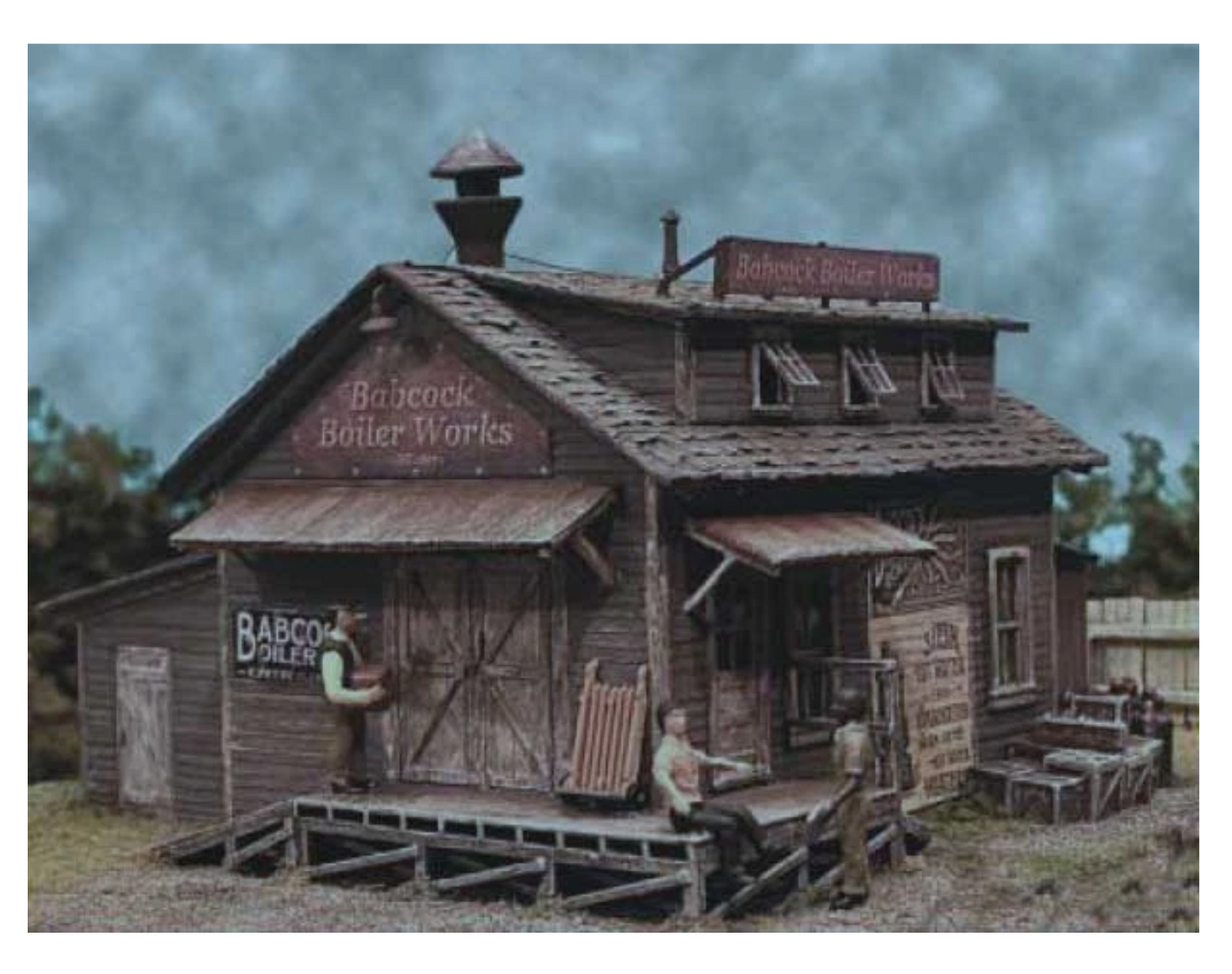 Bar Mills Scale Model Works 232 HO Scale Babcock Boiler - Craftsman Kit