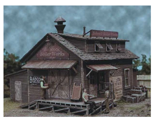 Bar Mills Scale Model Works 232 HO Scale Babcock Boiler - Craftsman Kit