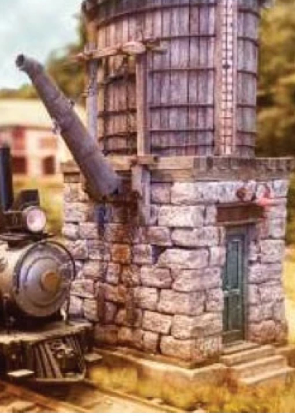 Bar Mills Scale Model Works HO 282 The Water Tower at Cranberry Yard - Craftsman Kit