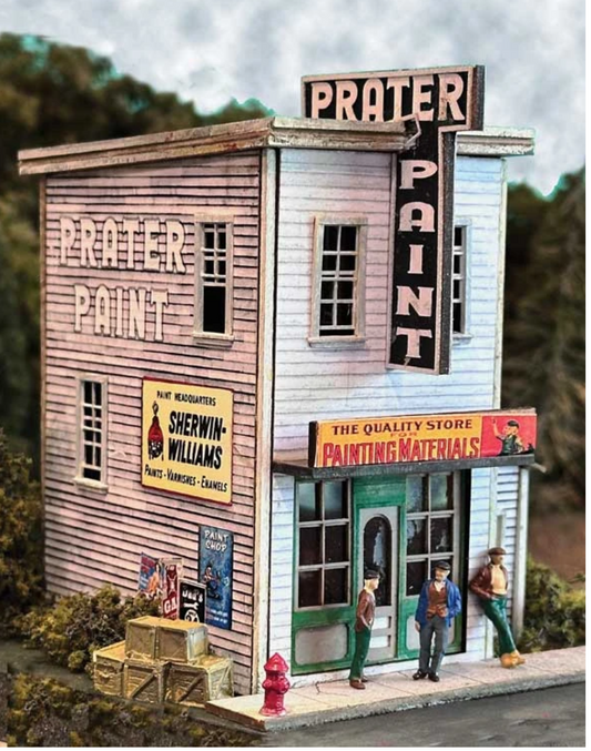 Bar Mills Scale Model Works 5062 HO Scale - Prater Paint Laser Craftsman Kit
