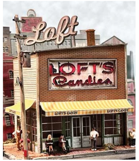 Bar Mills Scale Model Works 672 HO Scale Loft Candies - Craftsman Kit