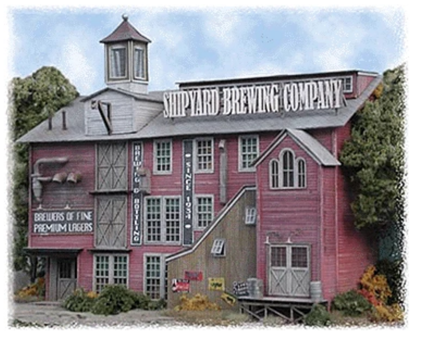 Bar Mills Scale Model Works 852 HO Scale Shipyard Brewing Company - Craftsman Kit