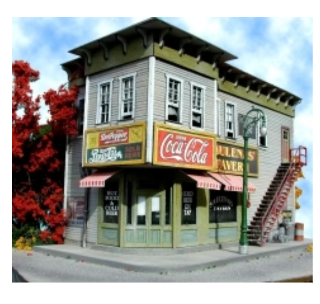 Bar Mills Scale Model Works 932 HO Scale Saulenas Tavern - Craftsman Kit