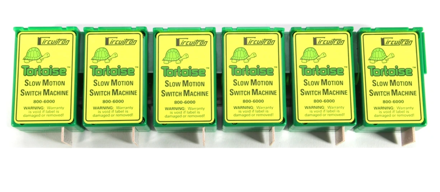 Circuitron 6006 Tortoise Slow Motion Switch Machine - 6 Piece Value Pack