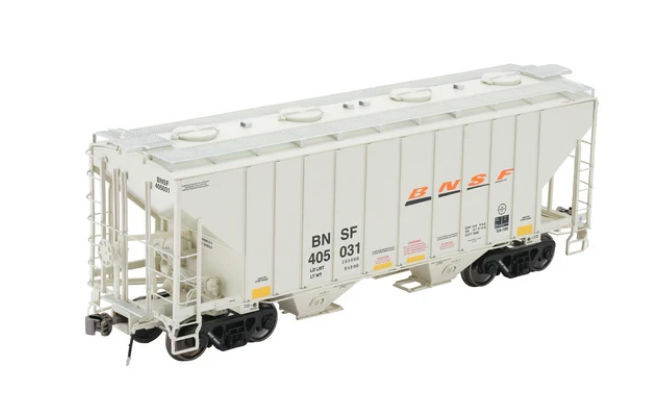 Class One Model Works FC01005 HO Scale - PS 3000CD Two-Bay Hopper BNSF #405023