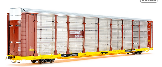 Class One Model Works FC00652 HO Scale Thrall 20-2 Autorack Norfolk Southern #901801