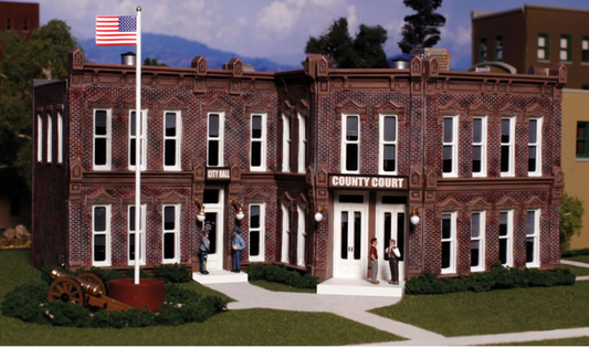 Design Preservation Models 12500 HO Scale - County Courthouse Structure Kit
