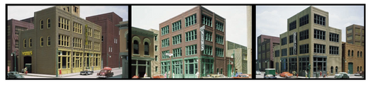 Design Preservation Models 36300 HO Scale - Store Front Buildings Modular Structure Kit