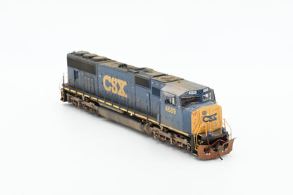 Athearn Genesis Weathered SD70M DCC Tsunami2 HO Scale CSX #4689