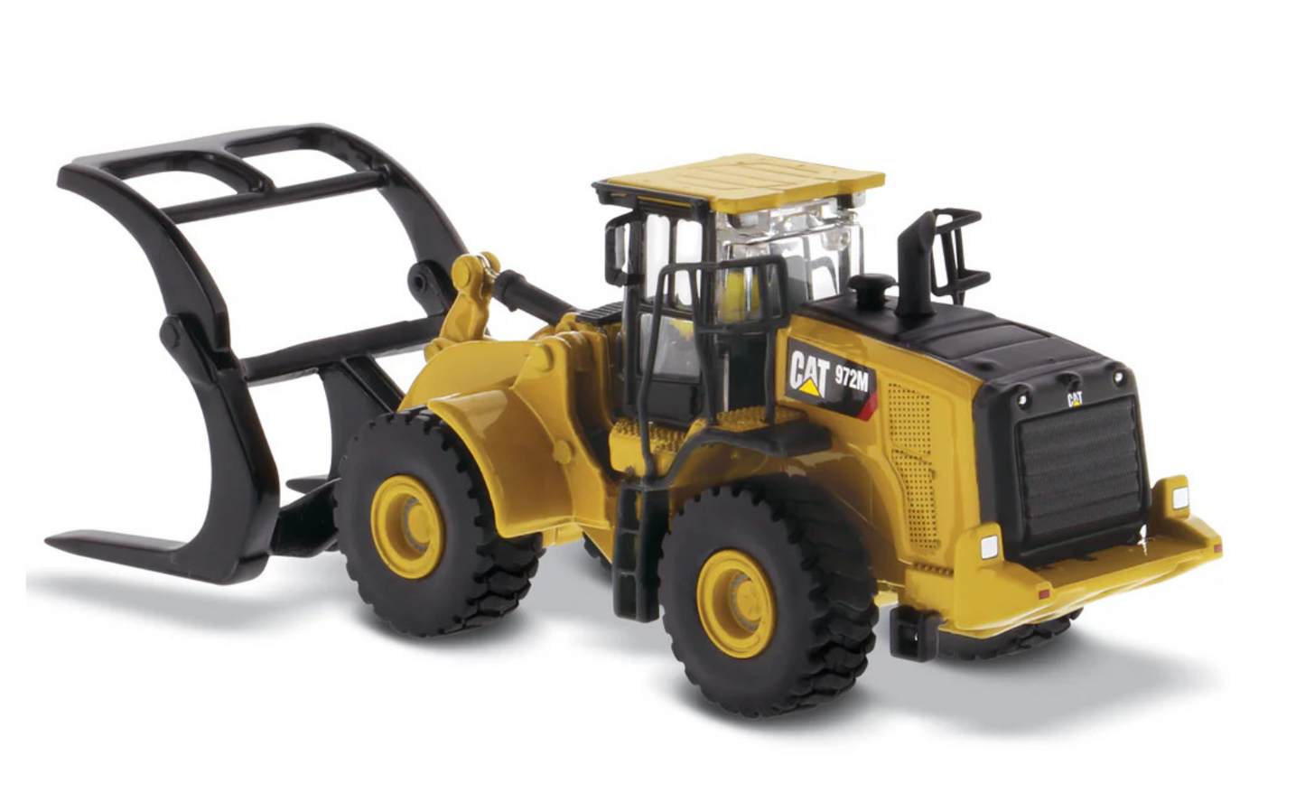 Diecast Masters 85950 HO Scale - Cat 972M Wheel Loader with Log Fork