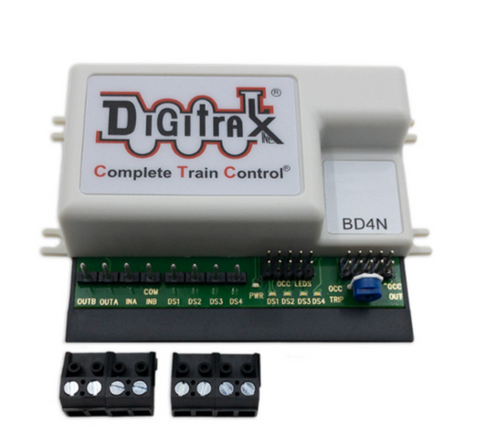 Digitrax BD4N Four Block Occupancy Detector