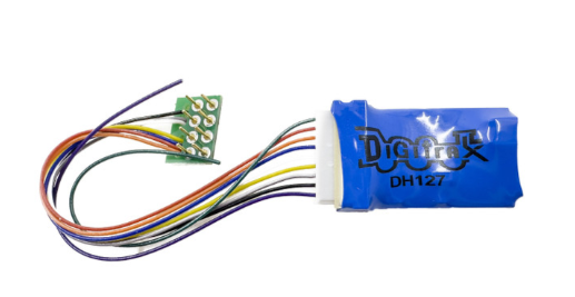 Digitrax DH127P HO Scale - Series 7 Mobile Decoder 8 pin