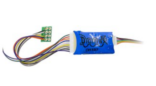 Digitrax DH187P HO Scale - Mobile Decoder