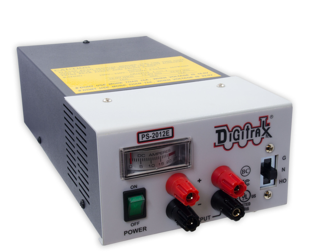 Digitrax PS2012E 20 Amp Power Supply 13.8-23VDC