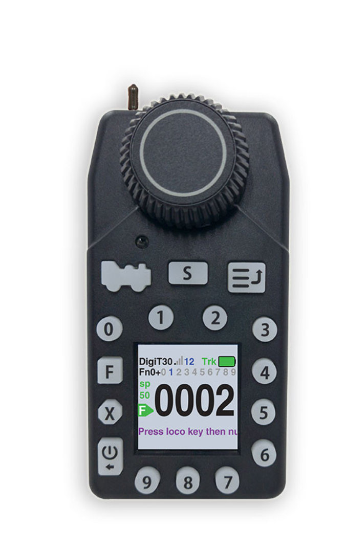 Digitrax UT6 Wired LocoNet Throttle 4 Digit Addressing With Infrared Capability
