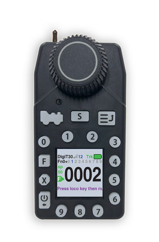 Digitrax UT6D Duplex Radio LocoNet Throttle 4 Digit Addressing