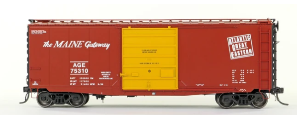 Homeshops / Tangent Scale Models AGE75310 HO Scale - PS-1 Boxcar Atlantic Great Eastern AGE #75310