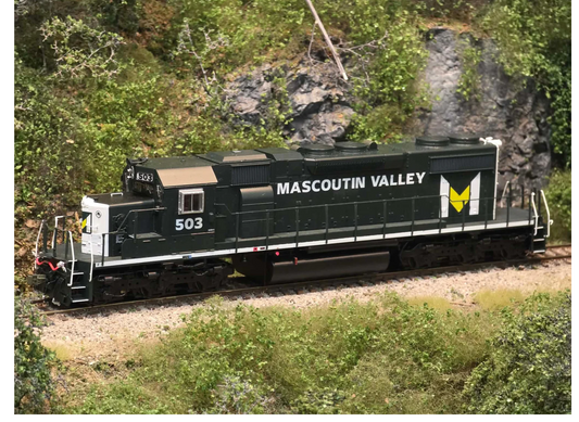 Homeshops MV 508 Mascoutin Valley Scale Trains DCC Sound SD38-2 Locomotive - HO Scale