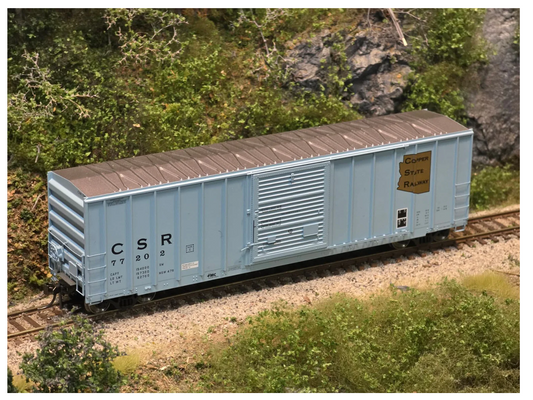 Homeshops /Atlas HO Scale CSR77318 FMC 5347 Box Car Copper State Railway #77318